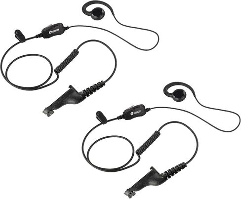 BSE12-M9 Earhook Headset Earpiece with Mic Compatible with Motorola Radios APX 8000 APX 7000 APX 4000 XPR 7350e XPR 7550 XPR 7580e APX6000 APX8000 XPR7550 XPR7550e APX 6000 XPR 7550e in Saudi Arabia