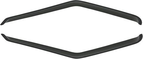 Scitoo Window ، Outside Window Visor Deflector Deflector Deflector Guard متوافقة مع 1995-2005 لـ Chevy for Blazer 2PCS Set in Saudi Arabia