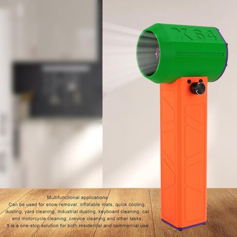 X64 Upgrade Electric Dust Blower with Brushless Motor, Super Powerful Jet Dry Blower Electric Air Duster, 11 Blade Powerful Turbofan, Portable Electric Air Duster for Car in Saudi Arabia