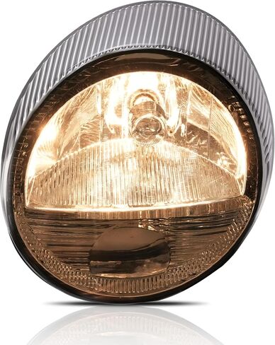 HECASA Pair Headlights Compatible with 2003-2005 Ford Thunderbird Replacement for 5W6Z13008A 5W6Z13008B FO2502208 FO2503208 Headlamps Clear Lens Left and Right in Saudi Arabia