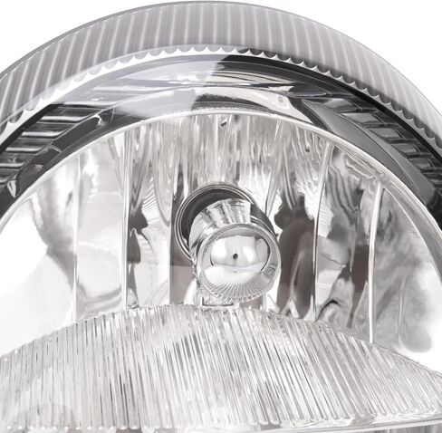HECASA Pair Headlights Compatible with 2003-2005 Ford Thunderbird Replacement for 5W6Z13008A 5W6Z13008B FO2502208 FO2503208 Headlamps Clear Lens Left and Right in Saudi Arabia