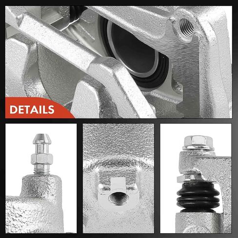 A-Premium Disc Brake Caliper Assembly with Bracket Compatible with Nissan Models - Maxima 2009-2023 V6 3.5L, Sentra 2009-2012 L4 2.5L - Front Left Driver Side in Saudi Arabia