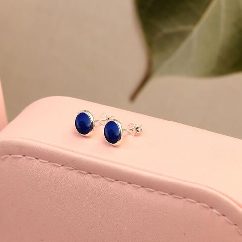 LeCalla 925 Sterling Silver Stud Earrings | Cubic Zirconia Stud Earrings for Women | Birthday Gifts Jewelry in Saudi Arabia