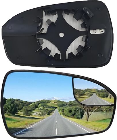 الزجاج البديل للمرآة الجانبية للركاب لـ Ford Fusion 2013-2020 ، Power Power Power مسخن يمين Glass Live Mirror For Ford Fusion 2013 2015 2015 2017 2018 2019 2020 in Kuwait