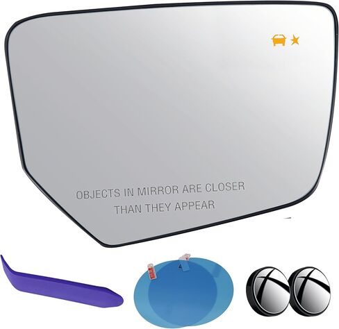 EAP Side Passenger Side Glass متوافق مع شيفروليه إمبالا 2014-2020 ، ساخنة مع بقعة عمياء ، 23428163 84269184 22761459 GM1325219 in Kuwait