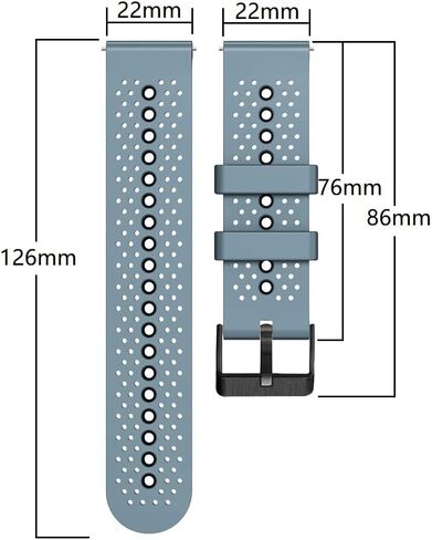 22mm Silicone Strap For Huawei Watch GT5 GT 5 Pro 46mm Watchband Smart Watch Band For Huawei GT 4 3 2 GT4 GT3 Pro 46mm Bracelet Watchbands in Saudi Arabia