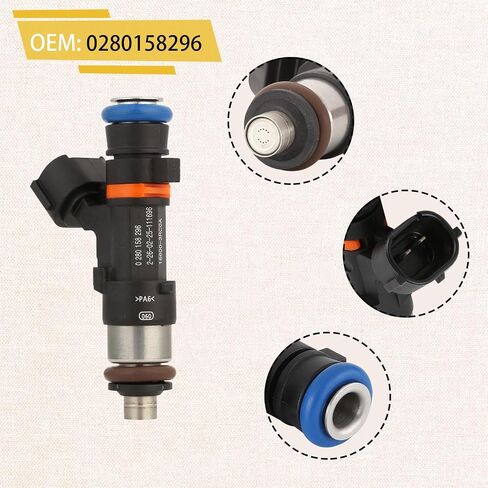 16600-3RC0A OE 1.8L Fuel Injectors,Compatible with/Nissan 1.8 Sentra 2013 2014 2015 2016 2017 2018 2019 |10 Holes| |Set of 4| in Saudi Arabia