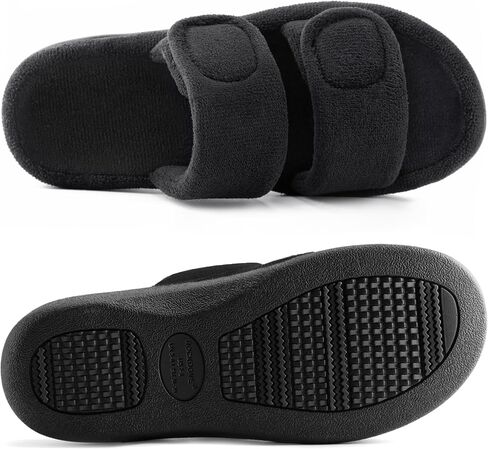 RockDove Women's Dual-Strap Adjustable Slipper with Arch Support in Saudi Arabia