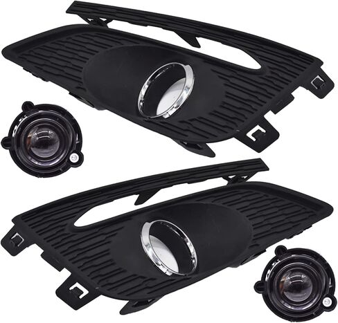 Lablt Left+LISE FOG LIGHTS LAMPS W/Switch Replacement لعام 2016 2017 2018 in Saudi Arabia