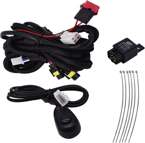 Lablt Left+LISE FOG LIGHTS LAMPS W/Switch Replacement لعام 2016 2017 2018 in Saudi Arabia
