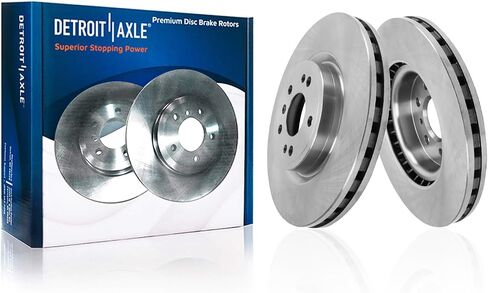 Detroit Axle - Front Brake Rotors for Mercedes-Benz ML350 GLE350 ML250 GLE300d, Disc Brake Rotors Replacement [with 13.78" Front Rotors and AMG Package] in Saudi Arabia
