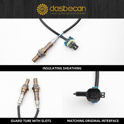 Dasbecan 234-4242 و 234-4251 Oxygen 2.4L O2 Sensor 2 PCS متوافق مع شيفروليه الإعتدال ، تشيفي ماليبو ، تشيفي كابتن سبورت ، GMC Therrain ، Pontiac G6 ، Solstic in Saudi Arabia