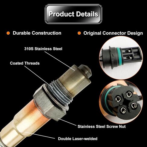 4pc upstream O2 Axygen Sensor Bmw 128i 135i 323i 325i 328i 330i 335i 528i x3 x5 Z4 ، O2 Oxygen Sensor يحل محل OE# 234-5138 234-5139 234-4876 234-4892 in Saudi Arabia