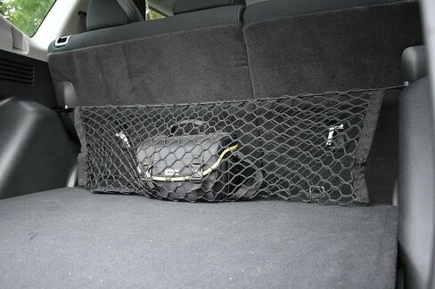 Trunk Rear Seats Organizer Cargo Net for Honda CR-V 2017-2022 - Envelope Style Cargo Net for SUV - Premium Mesh Car Trunk Organizer Vehicle Carrier Storage–Compatible with CR-V in Saudi Arabia