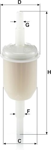 Mann-Filter WK31/2 Fuel Filter in Saudi Arabia