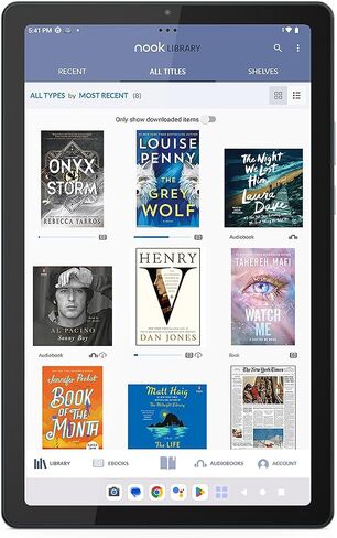 Lenovo Tab M9 9 "HD 64GB WiFi Mediatek Helio G80 Tablet - Android 12 - مع B&N NOOK HD READER (متجدد) in Saudi Arabia