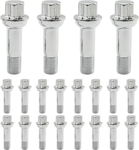 UOIENRT 20Pcs 9905407 Lug Bolt, Replacement for Mercedes-Benz ML-Class GLC-Class S-Class E-Class AMG GT GLE-Coupe CL-Class 2002-2023, Replaces 0009905307 610-549 in Saudi Arabia