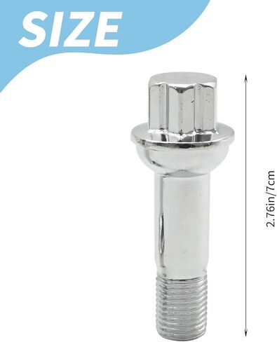 UOIENRT 20Pcs 9905407 Lug Bolt, Replacement for Mercedes-Benz ML-Class GLC-Class S-Class E-Class AMG GT GLE-Coupe CL-Class 2002-2023, Replaces 0009905307 610-549 in Saudi Arabia