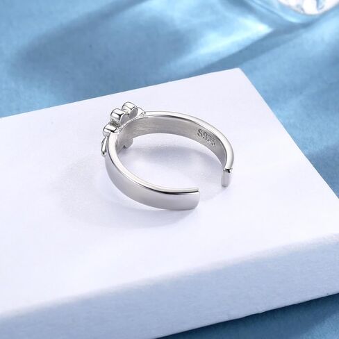 Infinity Toe Rings 925 Sterling Silver-Double Swirl Toe Ring Open Adjustable-Bohemian Summer Beach Foot Jewelry for Women in Saudi Arabia