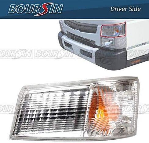 Boursin Turn Signal Lamp Rh for Mitsubishi Fuso Fe125 Fe160 Fe180 Corner Light 2012-2019 جانب الركاب in Saudi Arabia