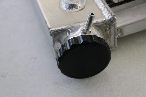 رادياتير الألومنيوم مع مجموعة ترموستات كفن كفن الكهربائية لشيف C/K/G/P Series C10 C20 K10 K20 K30 Van Blazer Pickup Suburban Truck ، GMC Jimmy 1967-1972 ، 3 صف in Kuwait