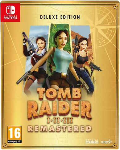 Aspyr Tomb Raider 1-3 remastered بطولة لارا كروفت: طبعة ديلوكس - PS5 in Kuwait