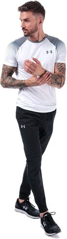 Under Armour MK-1 Dash Printed Mens Active Shirts & Tees Size L, Color: White in Saudi Arabia
