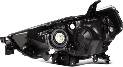 Headlight assembly fit 2014-2021 for Toyota 4RUNNER Chrome Housing And Amber Reflector Passenger Side in Saudi Arabia