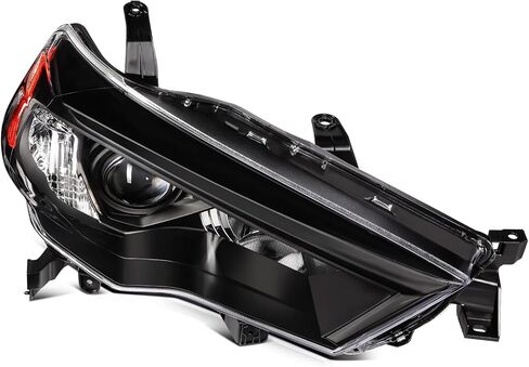 Headlight assembly fit 2014-2021 for Toyota 4RUNNER Chrome Housing And Amber Reflector Passenger Side in Saudi Arabia