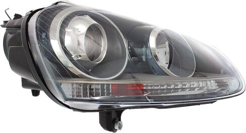Garage-Pro Headlight SET Compatible with Volkswagen Rabbit 2006-2009, GTI, Jetta 2005-2010 HID/Xenon Driver and Passenger Side in Saudi Arabia