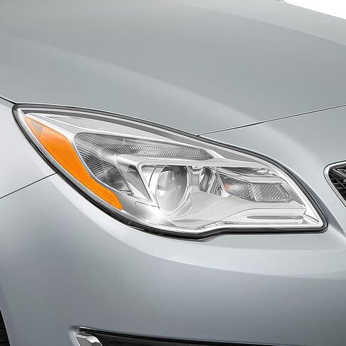 مجموعة المصابيح الأمامية Fione متوافقة مع Buick Regal سيدان 2014-2017 المصباح الأمامي للهالوجين الاستبدال chrome الجانب الأيمن 13409903 GM2503413 in Saudi Arabia