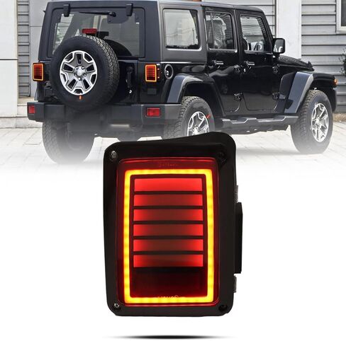 Wrangler JK Tail Light Assembly LED for JK Wrangle & Unlimited 2007-2018 (generation) in Kuwait