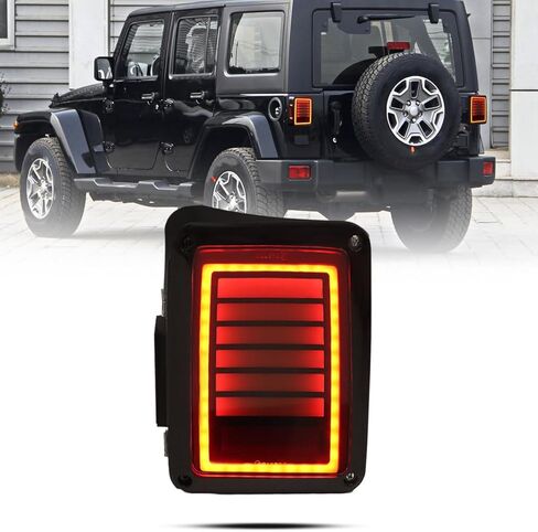 Wrangler JK Tail Light Assembly LED for JK Wrangle & Unlimited 2007-2018 (generation) in Kuwait
