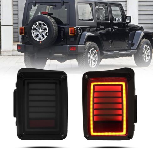 Wrangler JK Tail Light Assembly LED for JK Wrangle & Unlimited 2007-2018 (generation) in Kuwait