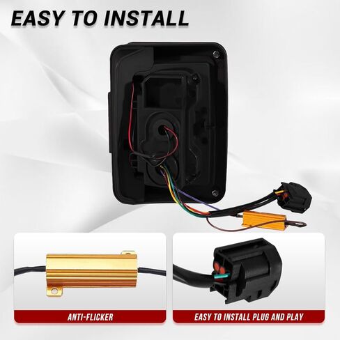 Wrangler JK Tail Light Assembly LED for JK Wrangle & Unlimited 2007-2018 (generation) in Kuwait