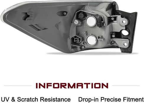 بديل لمجموعة JSBoyat الخارجي للضوء لعام 2014 2015 2016 Toyota Highlander الخلفية الخلفية ، جانب الركاب الأيمن in Kuwait
