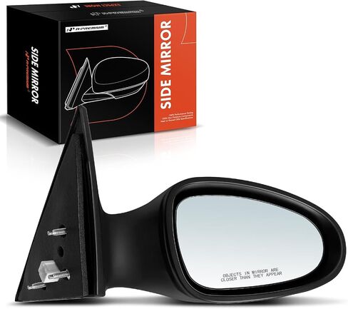 A -Premium Side Passenger Side Mirror - متوافق مع Nissan Altima 2002 2003 2004 2005 - مسخن الأسود غير السوداء الخارجي المرآة الخلفية - استبدل# 96301zb370 in Saudi Arabia
