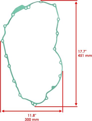 Caltric Stator Gasket Compatible with Yamaha Xv1900C Xv-1900C Raider S 1900 2008-2015 in Saudi Arabia