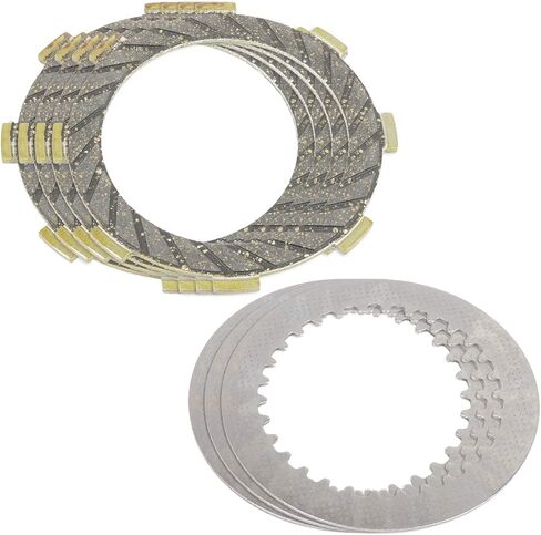 ألواح القابض Caltric Friction and Steel متوافقة مع Kawasaki KE100 1976 1977 1978 1979 1980-2001 / KH100 1976 1977 in Saudi Arabia