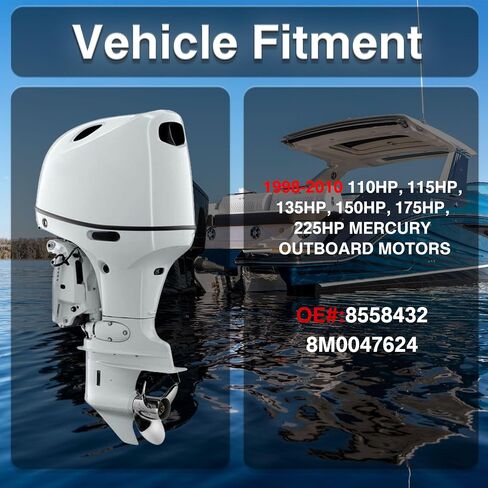 Fuel Pump for Mercury Mariner Outboards EFI 1998-2010 8558432, 8M0047624, 855843 2 in Saudi Arabia
