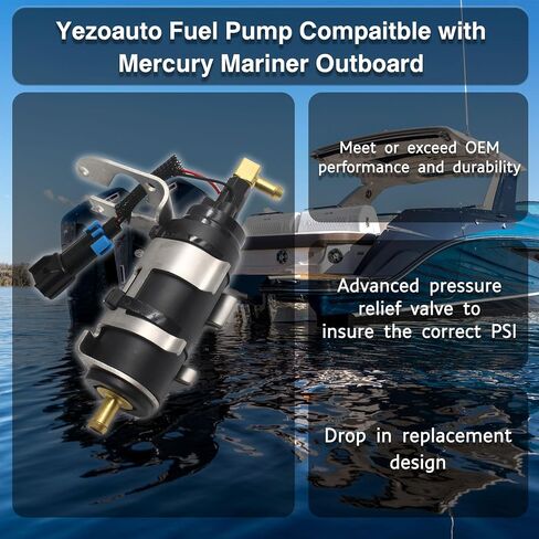 Fuel Pump for Mercury Mariner Outboards EFI 1998-2010 8558432, 8M0047624, 855843 2 in Saudi Arabia