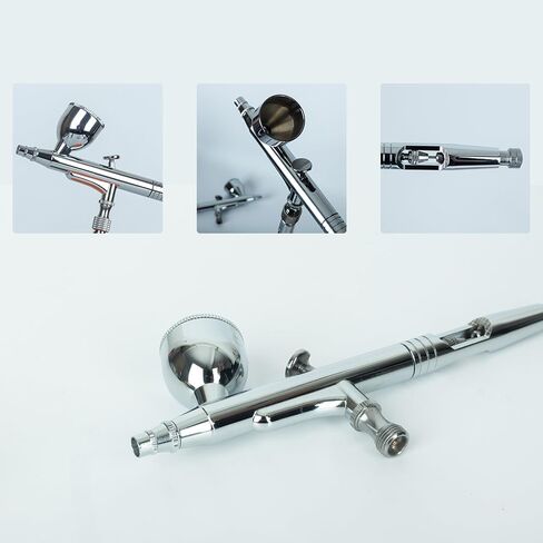 Cordless Airbrush kit with air Brush Holder Replaceable Battery Powered Portable handhold Mini air Brush Compressor for Barber,Nail,Cake,Miniature,Model,Leather Art in Saudi Arabia