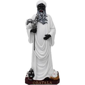 12" Orisha Obatala Statue Sculpture Yoruba Santeria African GodQ in Saudi Arabia