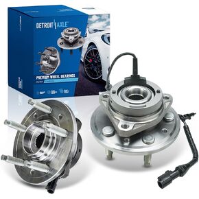 Detroit Axle - Front 2PC Wheel Bearing Hubs لـ 04-07 Ford Freestar Mercury Monterey ، 2 Wheel Bearing and Hubs Assembly 2004 2005 2006 2007 in Kuwait