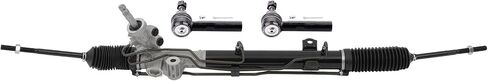 SCITOO Power Steering Rack and Pinion Complete Assembly+Outer Tie Rods fit for Chrysler Town & Country 3.3L Voyager 3.3L,for Dodge Grand Caravan 3.8L 3.3L 2.4L 2005 2006 2007 2008 4766270AC in Saudi Arabia