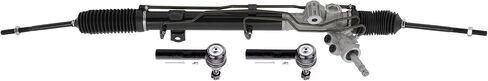 SCITOO Power Steering Rack and Pinion Complete Assembly+Outer Tie Rods fit for Chrysler Town & Country 3.3L Voyager 3.3L,for Dodge Grand Caravan 3.8L 3.3L 2.4L 2005 2006 2007 2008 4766270AC in Saudi Arabia