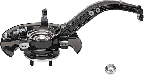 Detroit Axle - 2.4L الأمامية 2pc مفاصل التوجيه لـ 03-07 هوندا أكورد [انتقال يدوي] ، 2 مفاصل التوجيه وحمل المحامل العجلات 2003 2004 2005 2006 2007 استبدال in Kuwait