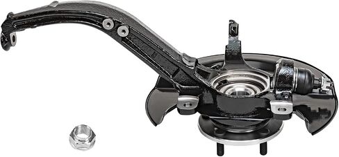 Detroit Axle - 2.4L الأمامية 2pc مفاصل التوجيه لـ 03-07 هوندا أكورد [انتقال يدوي] ، 2 مفاصل التوجيه وحمل المحامل العجلات 2003 2004 2005 2006 2007 استبدال in Kuwait