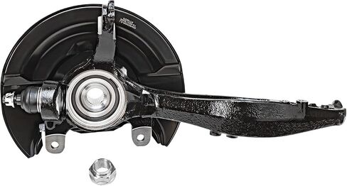 Detroit Axle - 2.4L الأمامية 2pc مفاصل التوجيه لـ 03-07 هوندا أكورد [انتقال يدوي] ، 2 مفاصل التوجيه وحمل المحامل العجلات 2003 2004 2005 2006 2007 استبدال in Kuwait