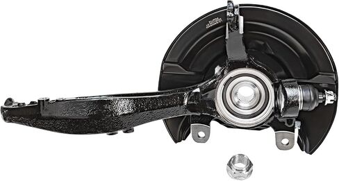 Detroit Axle - 2.4L الأمامية 2pc مفاصل التوجيه لـ 03-07 هوندا أكورد [انتقال يدوي] ، 2 مفاصل التوجيه وحمل المحامل العجلات 2003 2004 2005 2006 2007 استبدال in Kuwait